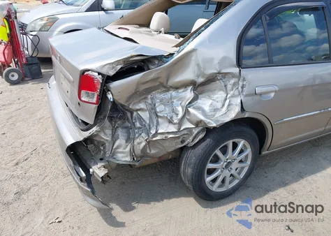 2004 Honda Civic Lx из США, поврежденный, VIN 1HGES16574L018784